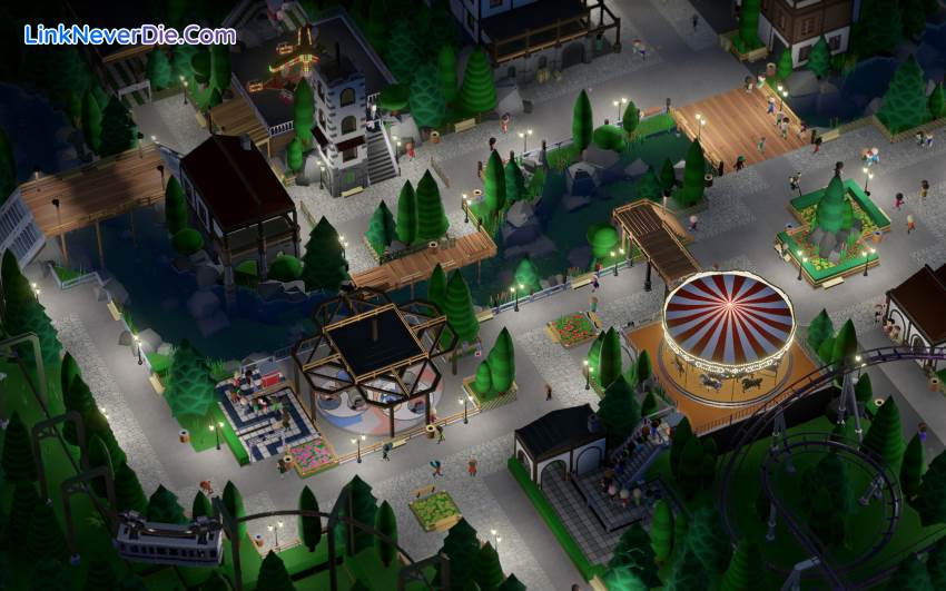 Hình ảnh trong game Parkitect (screenshot)