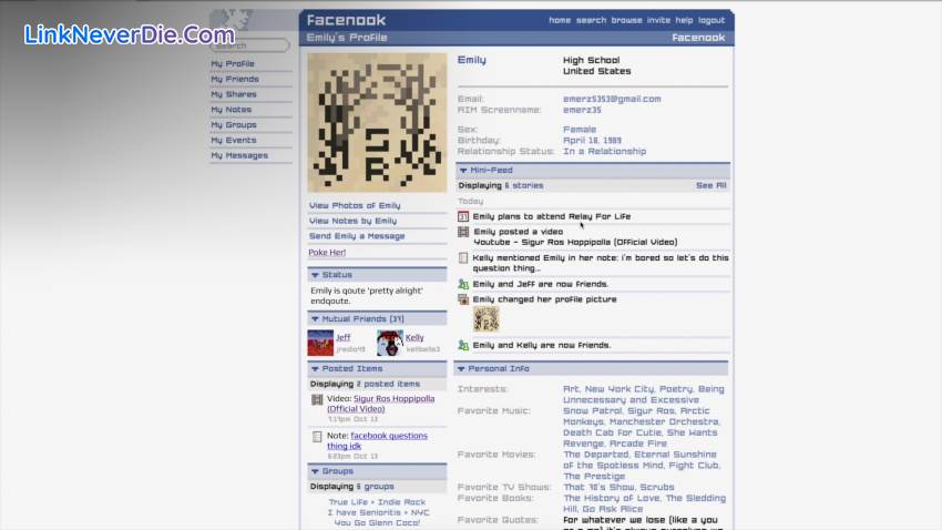 Hình ảnh trong game Emily is Away Too (screenshot) Hình ảnh trong game Emily is Away Too (screenshot)