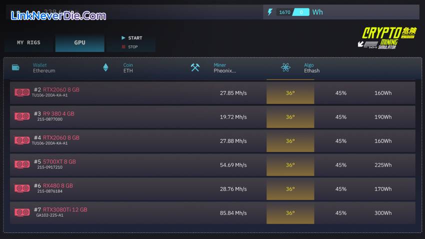 Hình ảnh trong game Crypto Mining Simulator (screenshot) Hình ảnh trong game Crypto Mining Simulator (screenshot)