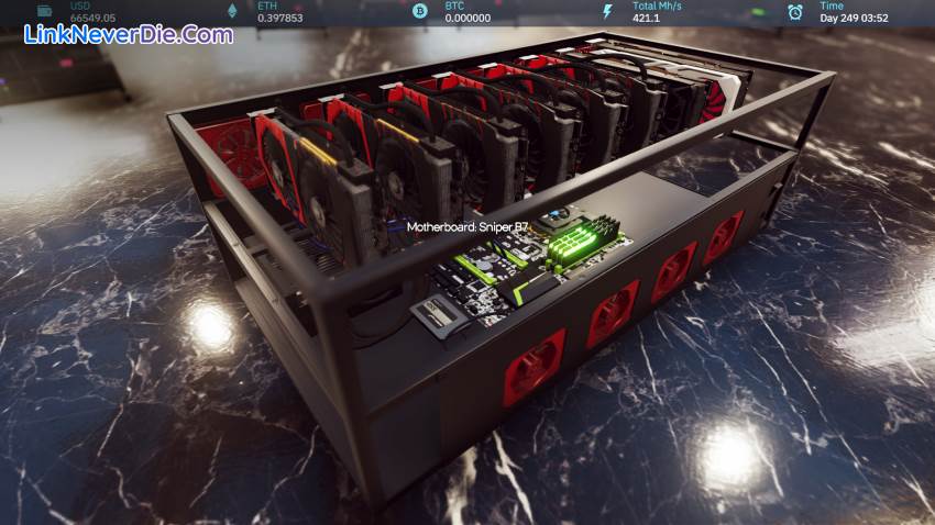 Hình ảnh trong game Crypto Mining Simulator (screenshot) Hình ảnh trong game Crypto Mining Simulator (screenshot)