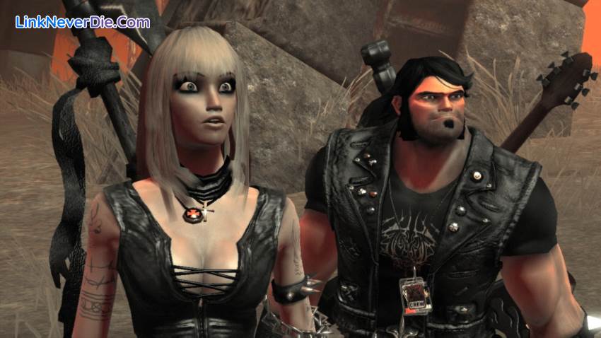 Hình ảnh trong game Brutal Legend (screenshot)