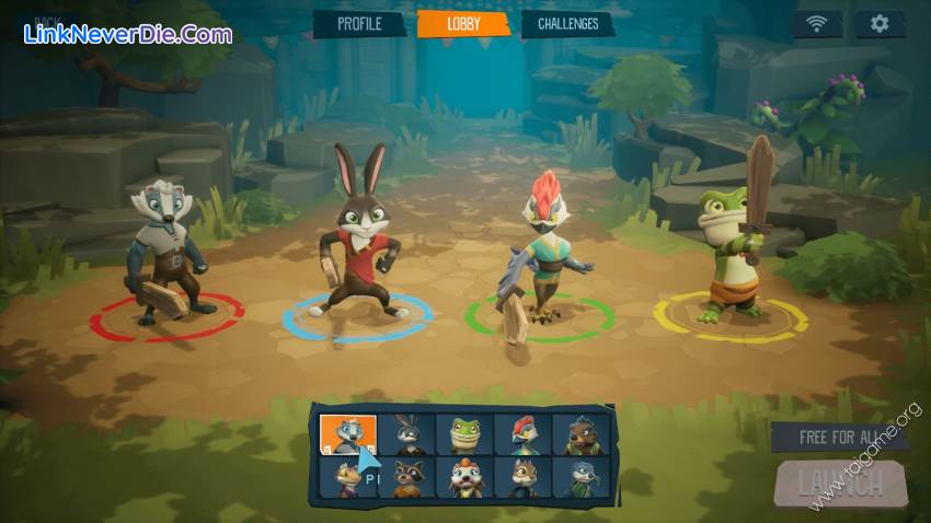 Hình ảnh trong game ReadySet Heroes (screenshot)