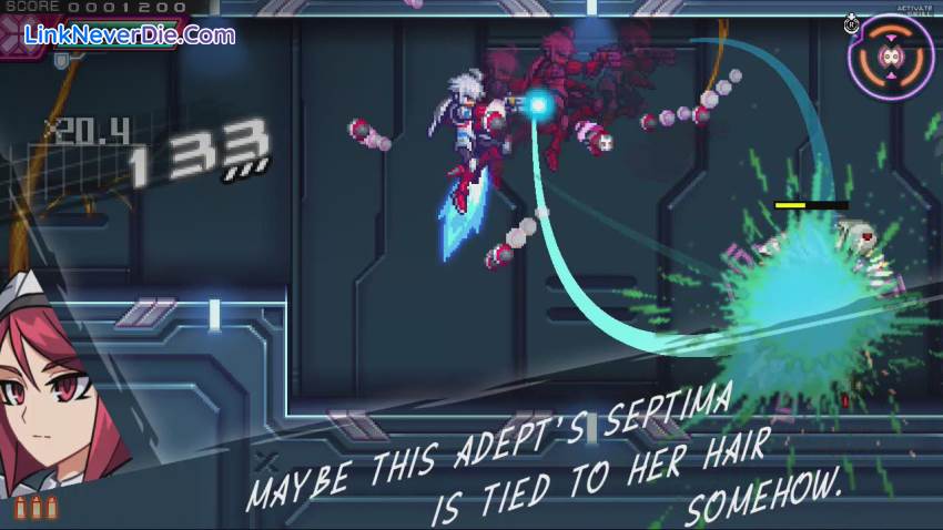 Hình ảnh trong game Azure Striker Gunvolt 2 (screenshot)