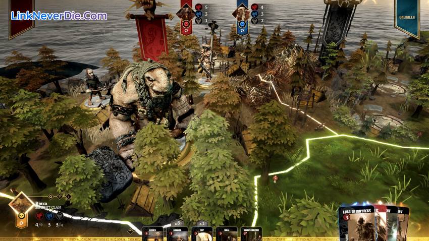 Hình ảnh trong game Blood Rage: Digital Edition (screenshot)