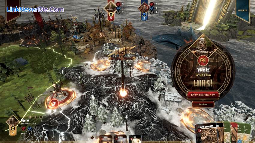 Hình ảnh trong game Blood Rage: Digital Edition (screenshot)