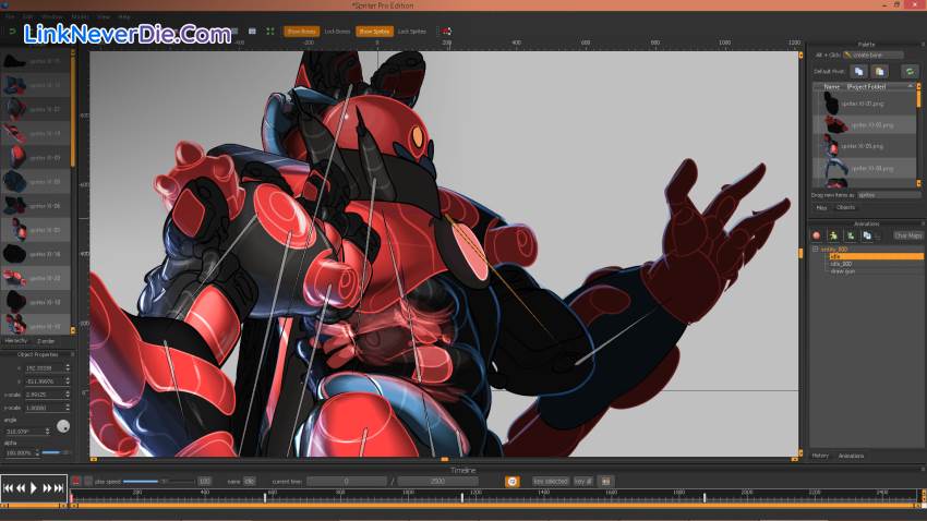 Hình ảnh trong game Spriter Pro (screenshot) Hình ảnh trong game Spriter Pro (screenshot)