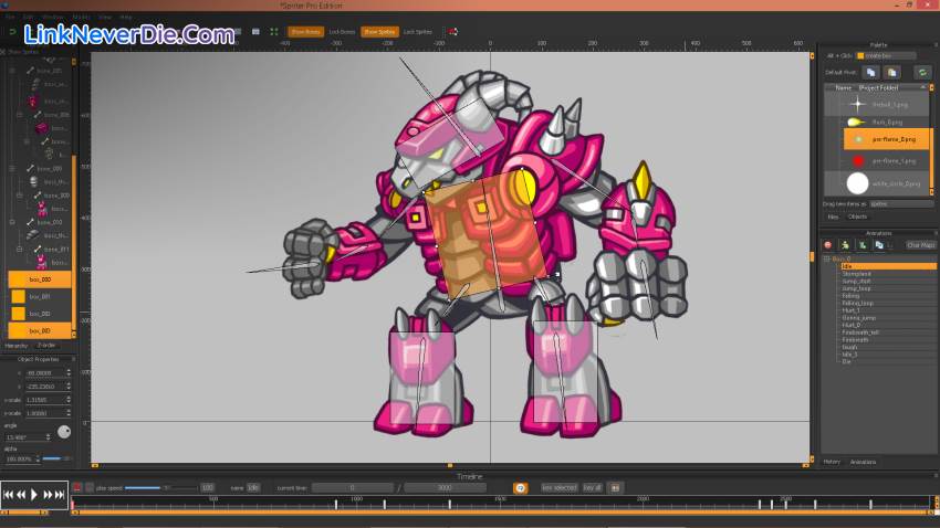 Hình ảnh trong game Spriter Pro (screenshot) Hình ảnh trong game Spriter Pro (screenshot)