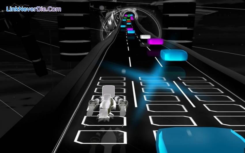 Hình ảnh trong game Audiosurf (screenshot) Hình ảnh trong game Audiosurf (screenshot)