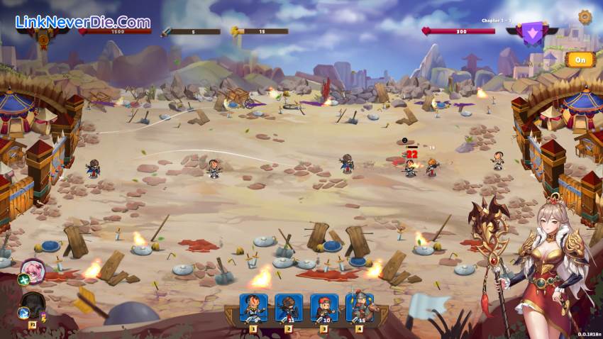 Hình ảnh trong game Love n War: Warlord by Chance (screenshot)