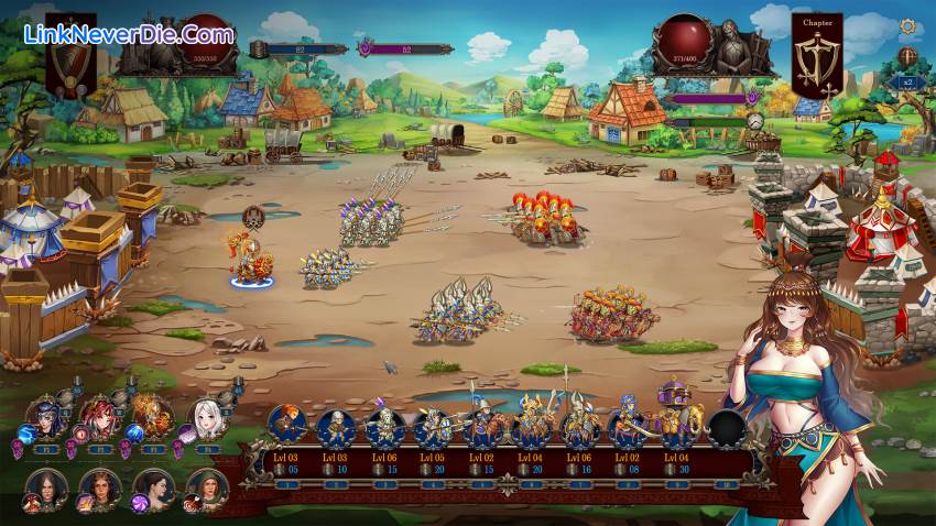 Hình ảnh trong game Love n War: Hero by Chance II (screenshot)