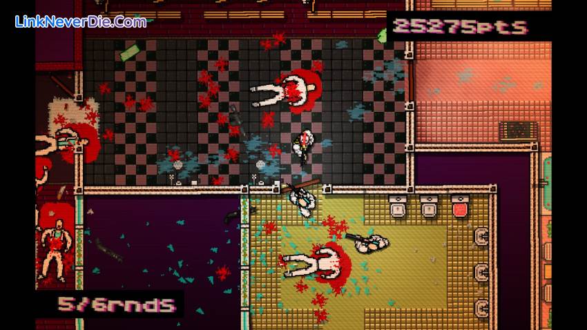 Hình ảnh trong game Hotline Miami (screenshot) Hình ảnh trong game Hotline Miami (screenshot)