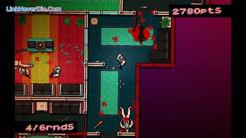Hình ảnh trong game Hotline Miami (screenshot) Hình ảnh trong game Hotline Miami (screenshot)