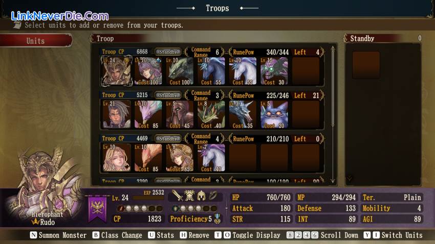Hình ảnh trong game BRIGANDINE The Legend of Runersia (screenshot) Hình ảnh trong game BRIGANDINE The Legend of Runersia (screenshot)
