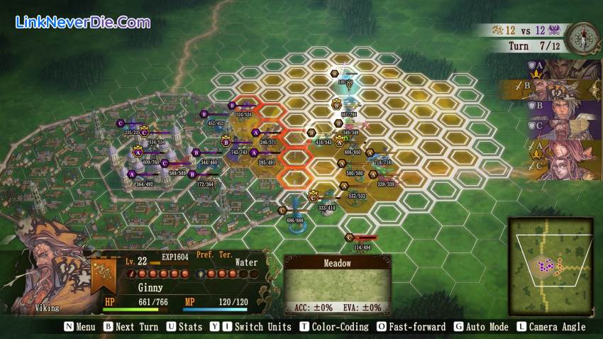 Hình ảnh trong game BRIGANDINE The Legend of Runersia (screenshot)