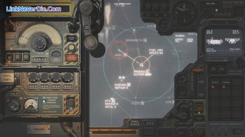 Hình ảnh trong game HighFleet (screenshot)