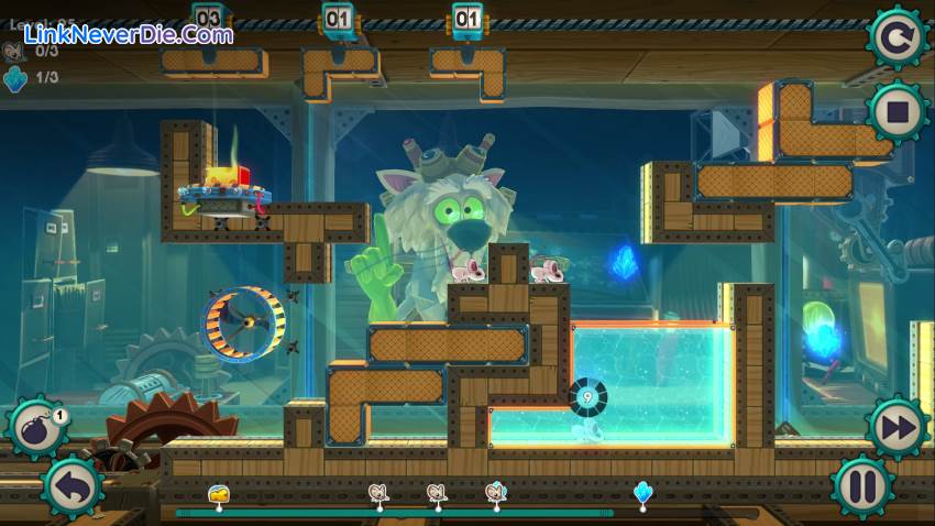 Hình ảnh trong game MouseCraft (screenshot)