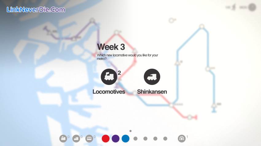 Hình ảnh trong game Mini Metro (screenshot) Hình ảnh trong game Mini Metro (screenshot)
