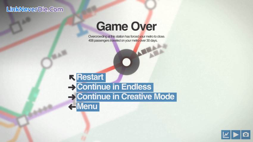 Hình ảnh trong game Mini Metro (screenshot) Hình ảnh trong game Mini Metro (screenshot)