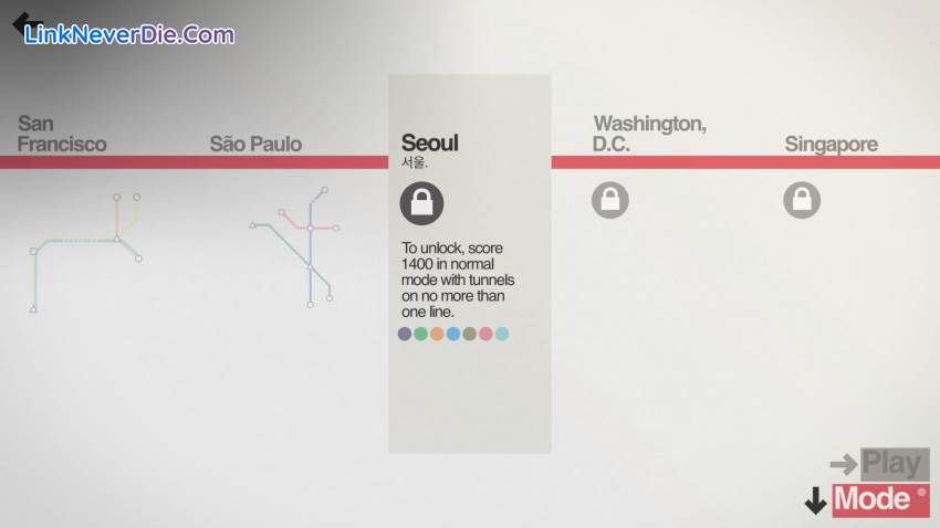 Hình ảnh trong game Mini Metro (screenshot) Hình ảnh trong game Mini Metro (screenshot)