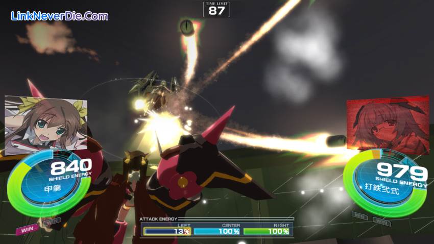 Hình ảnh trong game IS -Infinite Stratos- Versus Colors (screenshot)