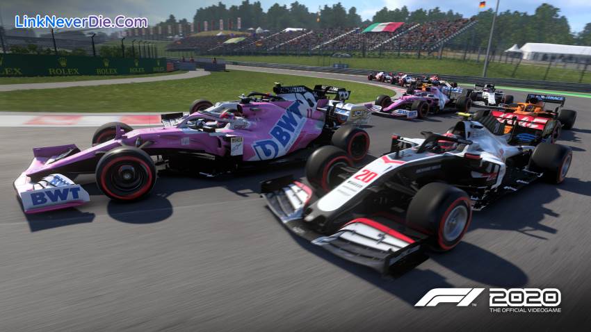 Hình ảnh trong game F1 2020 (screenshot)