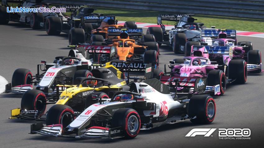 Hình ảnh trong game F1 2020 (screenshot)