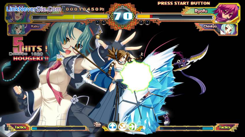 Hình ảnh trong game Koihime Enbu RyoRaiRai (screenshot)