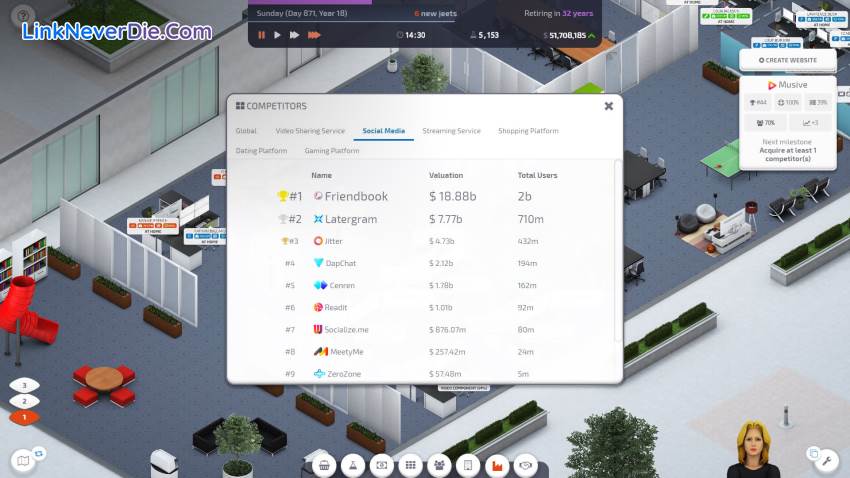 Hình ảnh trong game Startup Company (screenshot) Hình ảnh trong game Startup Company (screenshot)