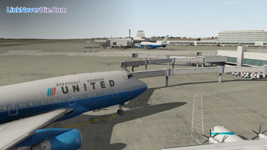 Hình ảnh trong game X-Plane 10 (screenshot)