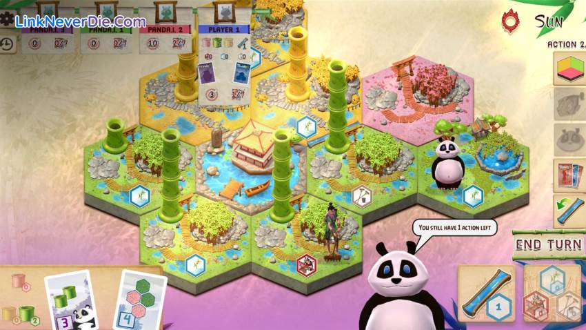 Hình ảnh trong game Takenoko (screenshot) Hình ảnh trong game Takenoko (screenshot)