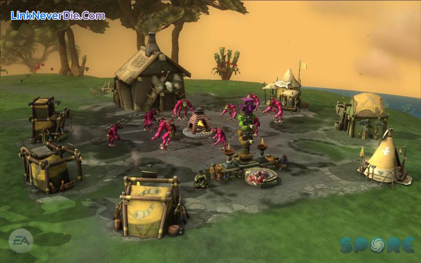 Hình ảnh trong game Spore (screenshot)