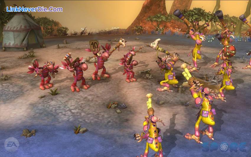 Hình ảnh trong game Spore (screenshot)