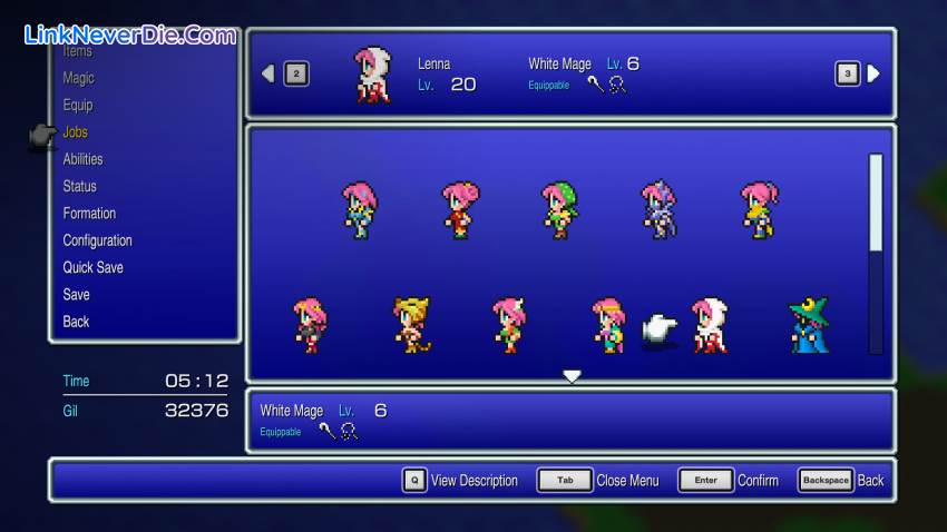 Hình ảnh trong game FINAL FANTASY V (screenshot)