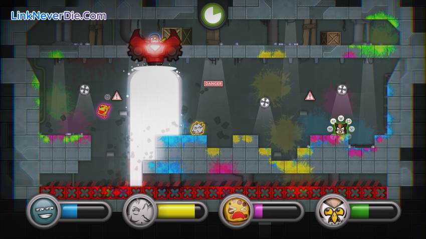 Hình ảnh trong game Move or Die (screenshot)