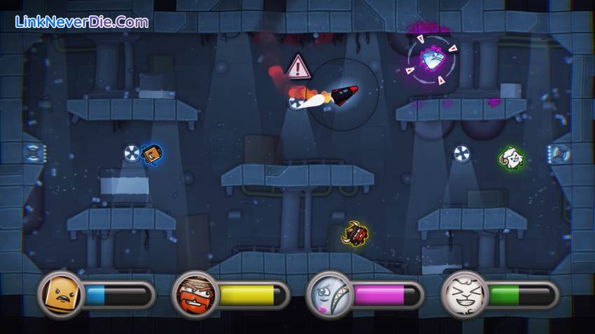 Hình ảnh trong game Move or Die (screenshot)