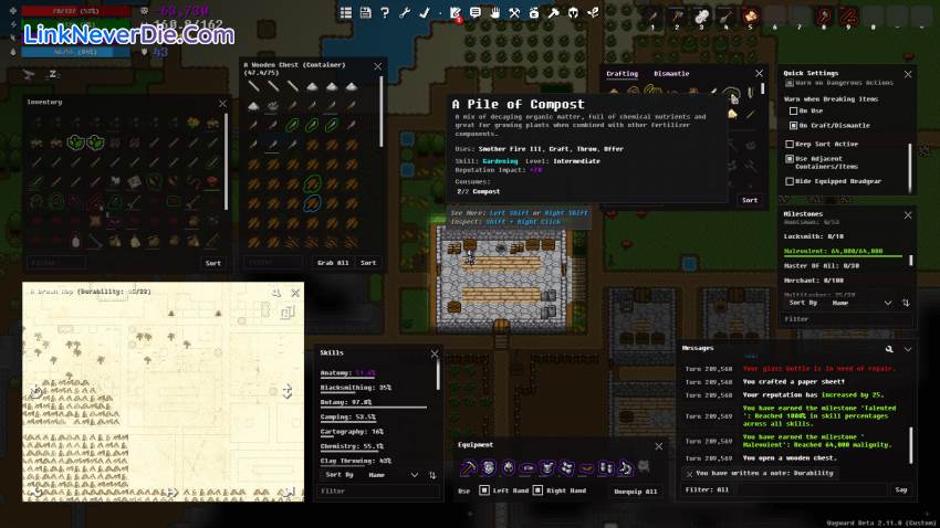 Hình ảnh trong game Wayward (screenshot) Hình ảnh trong game Wayward (screenshot)