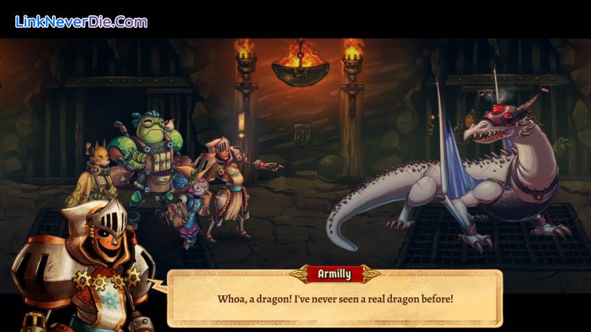 Hình ảnh trong game SteamWorld Quest: Hand of Gilgamech (screenshot) Hình ảnh trong game SteamWorld Quest: Hand of Gilgamech (screenshot)