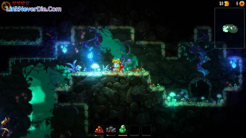 Hình ảnh trong game SteamWorld Dig 2 (screenshot)