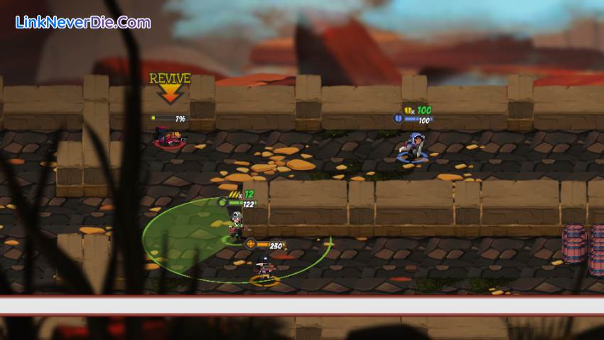 Hình ảnh trong game Full Metal Furies (screenshot)