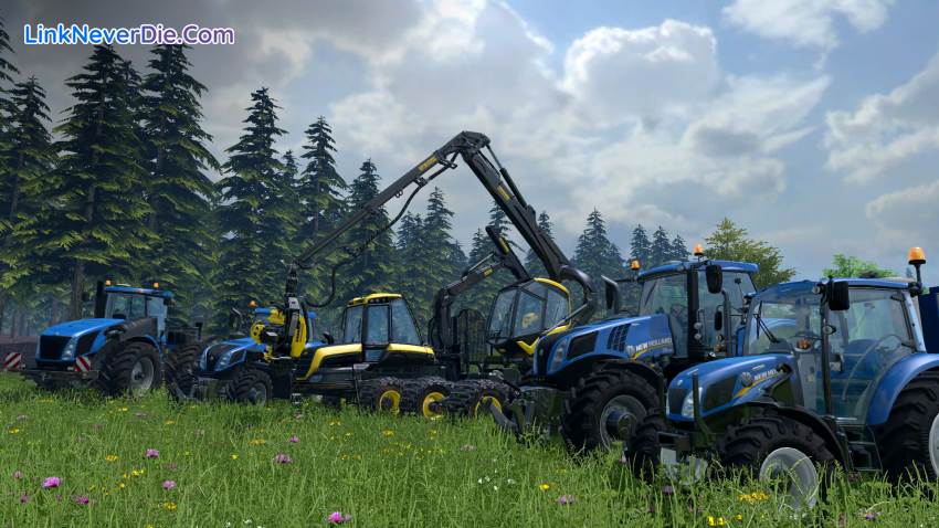 Hình ảnh trong game Farming Simulator 15 (screenshot)