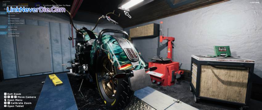 Hình ảnh trong game Motorcycle Mechanic Simulator 2021 (screenshot)