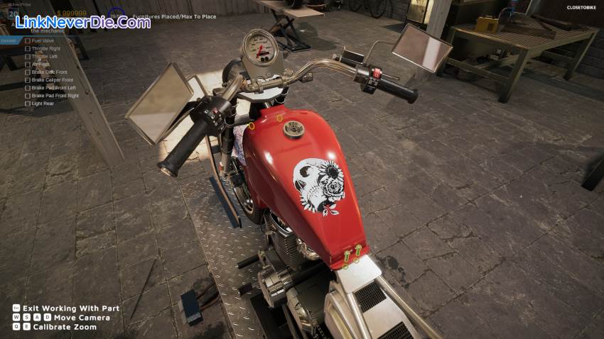 Hình ảnh trong game Motorcycle Mechanic Simulator 2021 (screenshot)