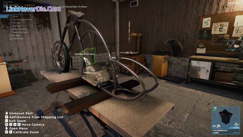 Hình ảnh trong game Motorcycle Mechanic Simulator 2021 (screenshot)