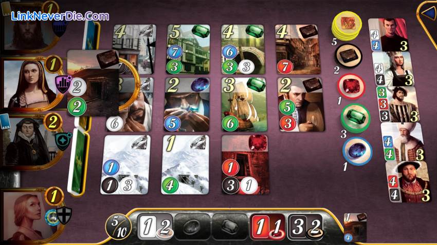 Hình ảnh trong game Splendor (screenshot)