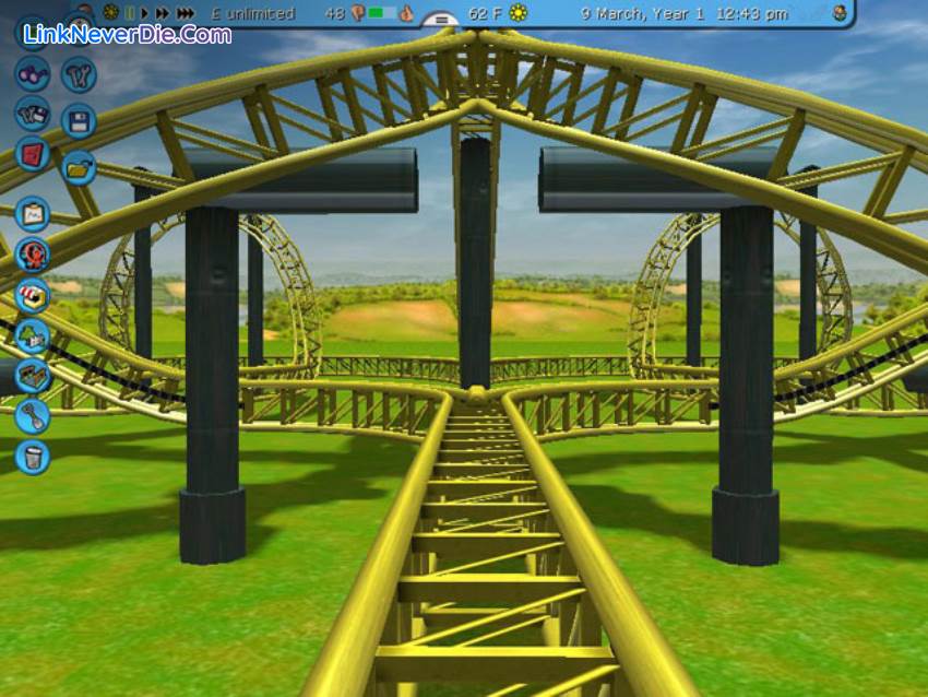 Hình ảnh trong game RollerCoaster Tycoon 3 (screenshot)