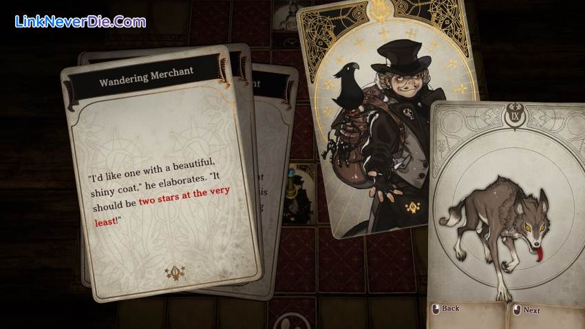 Hình ảnh trong game Voice of Cards: The Beasts of Burden (screenshot)