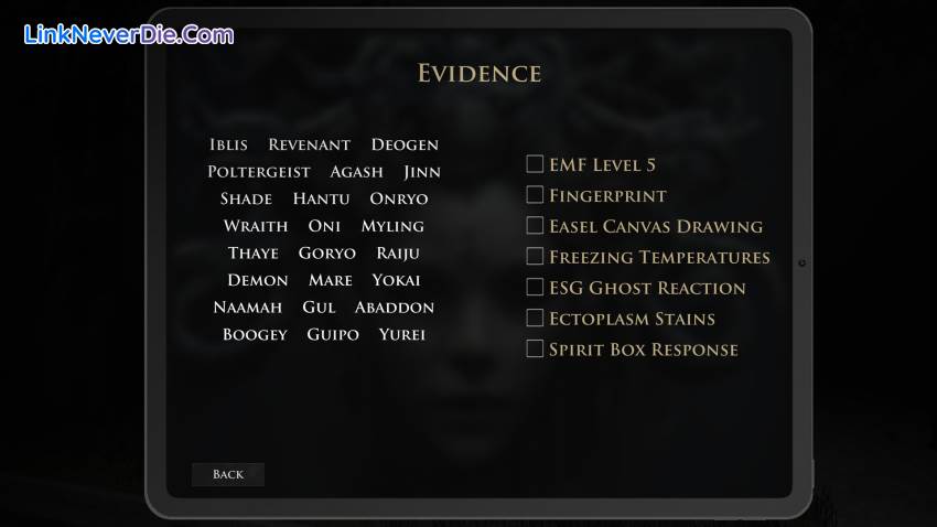 Hình ảnh trong game Demonologist (screenshot) Hình ảnh trong game Demonologist (screenshot)