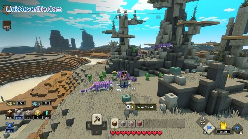 Hình ảnh trong game Minecraft Legends (screenshot) Hình ảnh trong game Minecraft Legends (screenshot)