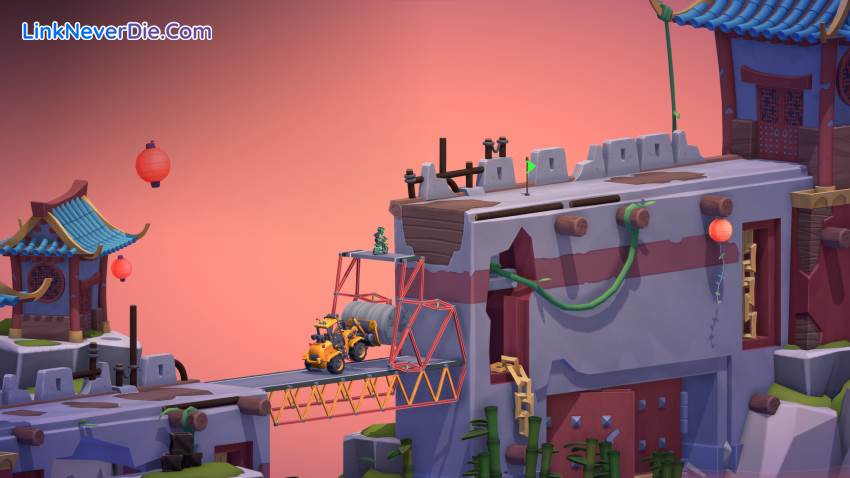 Hình ảnh trong game Poly Bridge 3 (screenshot)