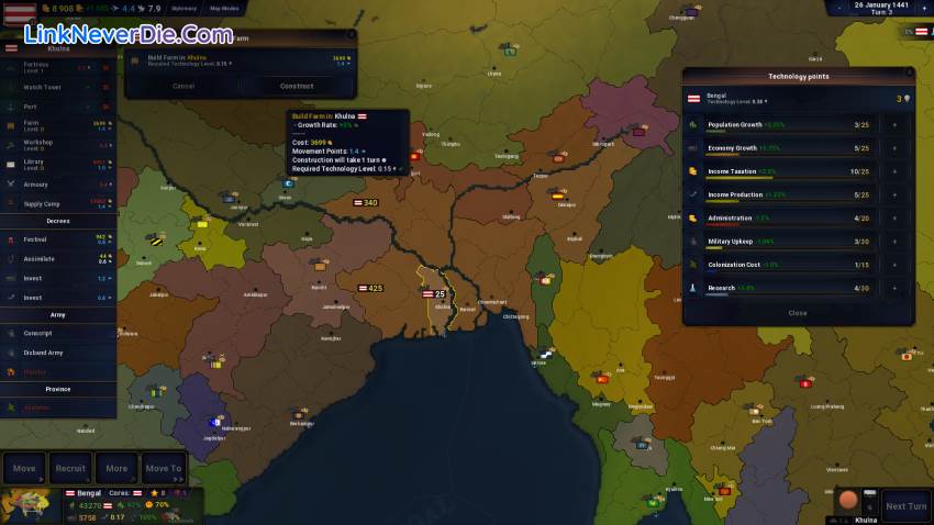 Hình ảnh trong game Age of History II (screenshot) Hình ảnh trong game Age of History II (screenshot)